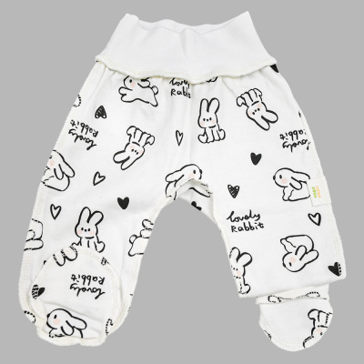 Ползунки Lovely Rabbit Чуди Кидс 376125-7К молочный 01